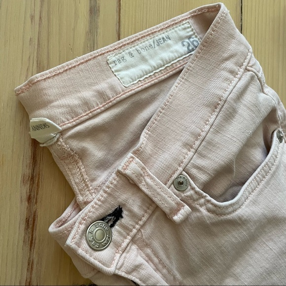 Rag & Bone skinny jeans 26 blush - Picture 3 of 3